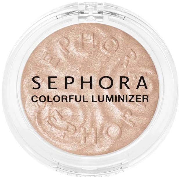 Sephora Colorful Powder Luminizer - 05 Iced Pearl (golden champagne tone), 0.12 Ounce (Pack of 1)