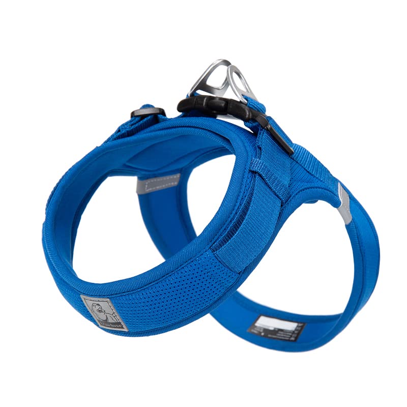 WINHYEPET Truelove Dog Harness Soft Mesh Reflective Breathable Step-In Dog Harness,Easy Adjustment Harness with Safety Buckle for Extra Small and Small Dogs Vest Harness TLH3013(Royal Blue,M)