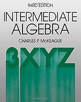 Intermediate algebra 0124847722 Book Cover