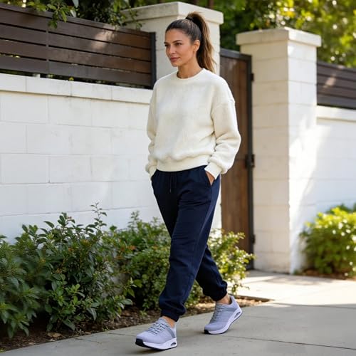 Image of MEHOTO Womens Wide Toe Box Shoes Walking Sneakers with Arch Support Fashion Tennis Shoes for Swelling Bunion Plantar Fasciitis