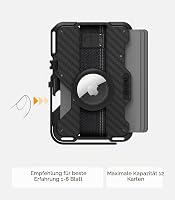 Aulumu G03 MagSafe Karbon Pénztárca iPhone 12-17 RFID Védelemmel 4
