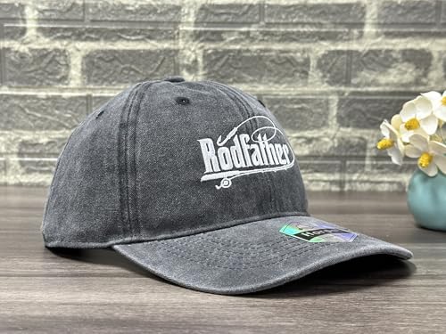 Image of Embroidered Adjustable Baseball Hat for Men Women, Washed Cotton | Premium Embroidery Design, Adjustable Metal Buckle Closure, Simple Lifestyle Wear