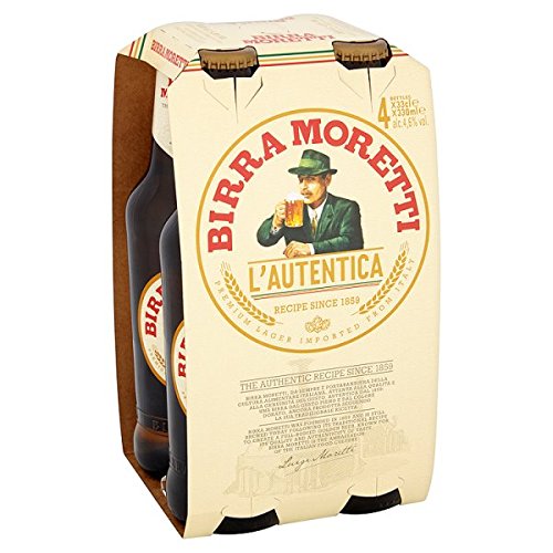 Birra Moretti de Premium Lager 4 x 330CL (Pack de 6 x 4x330ml)