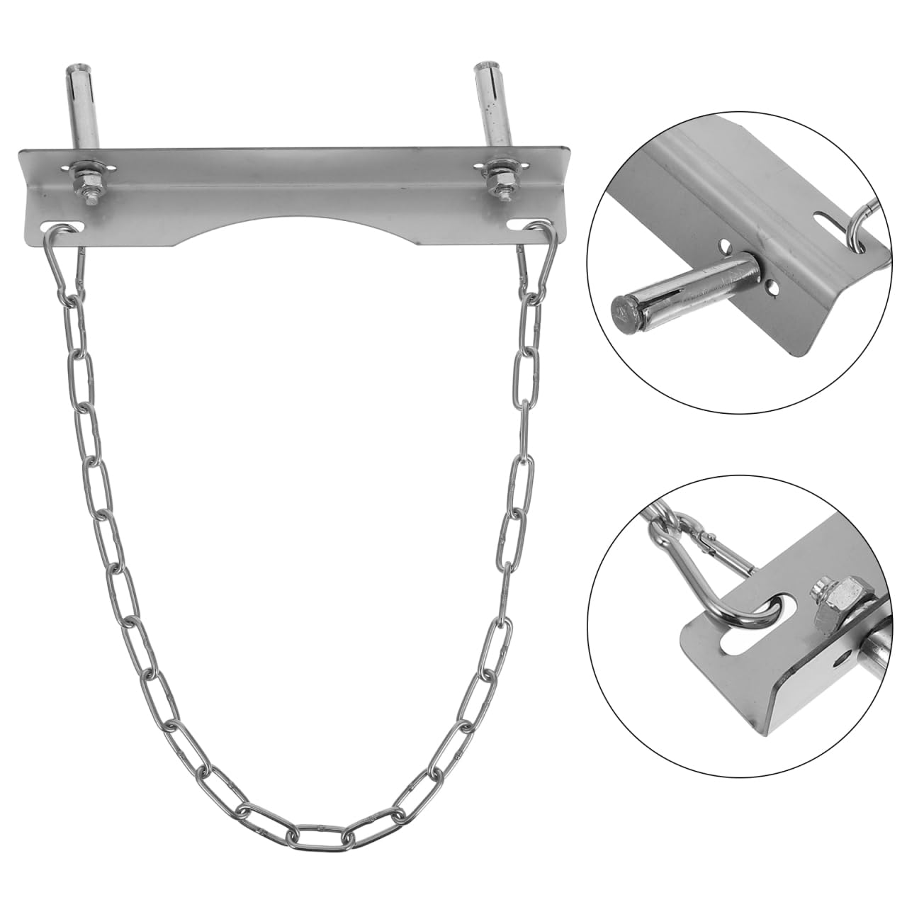 TOPBATHY Soporte de pared para tanque de oxígeno de 40 l con soporte de cilindro de acero para uso en laboratorio, estante de almacenamiento de botellas individuales
