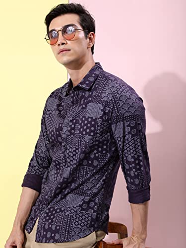Image of Ketch Men's Solid Slim Fit Shirt