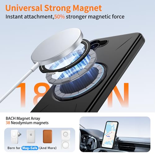 Coque Samsung S23 Plus béquille antichoc robuste avec film écran accessoire MagSafe - 3