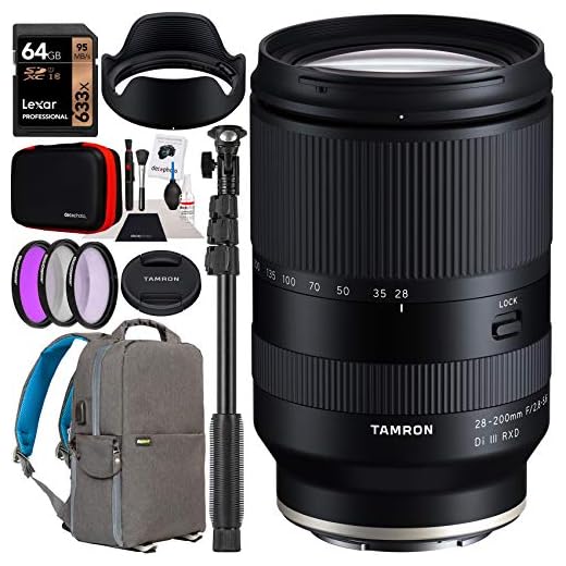 Tamron 28-200mm Lens for Sony E-Mount