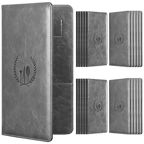 Cobak restaurant check presenters – gray, 20 pack