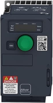Electric ATV320U04M2C Variable Speed Drive, Altivar Machine ATV320, 0.37kW, 200 to 240V, 1 Phase, Compact