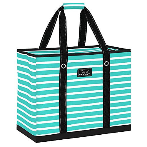 SCOUT 3 Boys Zip Tote X-Large - Extra Large Utility Tote for Beach Family Travel and Storage Zips Closed & Water Resistant