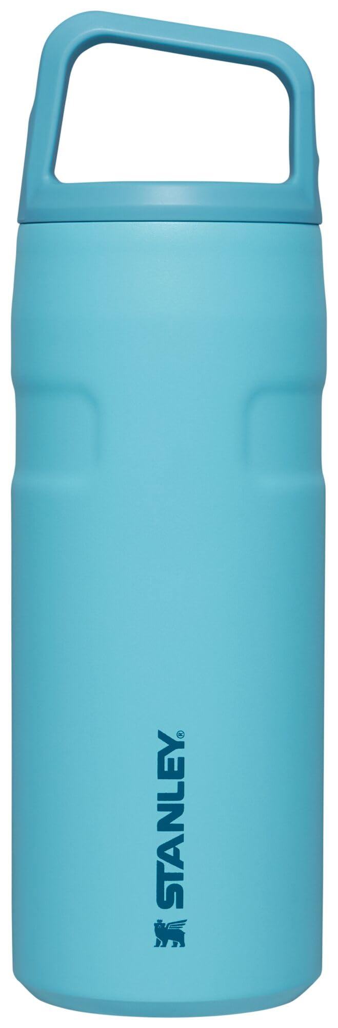 Stanley IceFlow Cap and Carry Water Bottle | Wide Mouth Twist Lid | Lightweight &amp; Leakproof for Travel &amp; Sports | Insulated Stainless Steel | BPA-Free