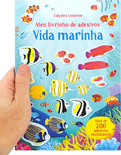 Vida marinha: meu livrinho de adesivos