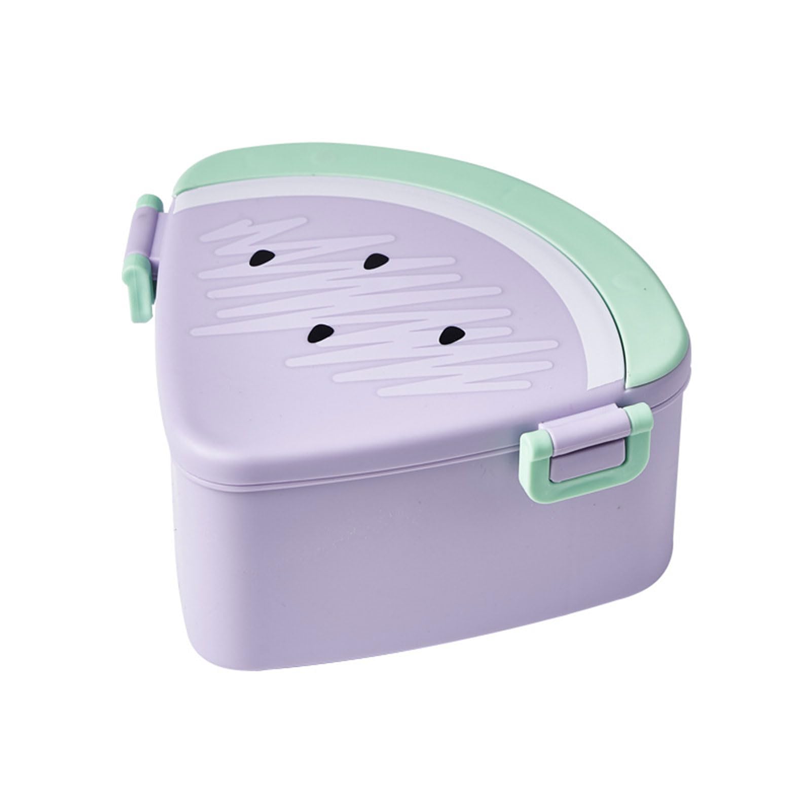 Yhplxyuus Lunch Boxes with 3 Separate Section Leakproof Container for Girls Dishwasher Safe Boxes for Girls Leakproof Fruit Container