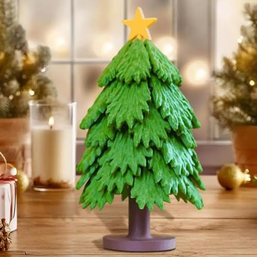 Ensemble de sapin de Noël extensible décoration de cuisine dessous de verre durable - 6