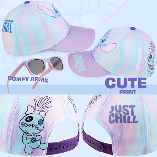 Get Trend Baseball Cap Girls Sunglasses Set Sun Hat 100% UV Gifts for Girls4