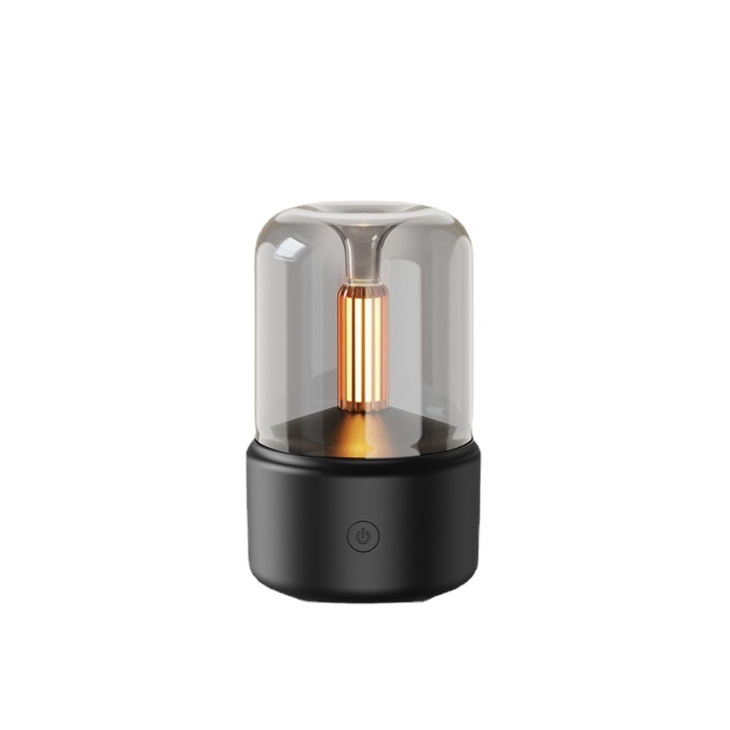 Diffuseur d'huiles essentielles et humidificateur d'air noir 120ml pour maison
