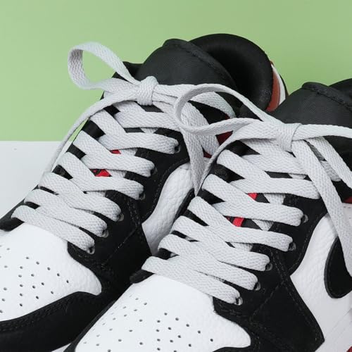 Image of Stepace [2 Pairs Flat Shoe Laces for Sneakers 30 inch-72 inch Length 26 Color Shoelaces