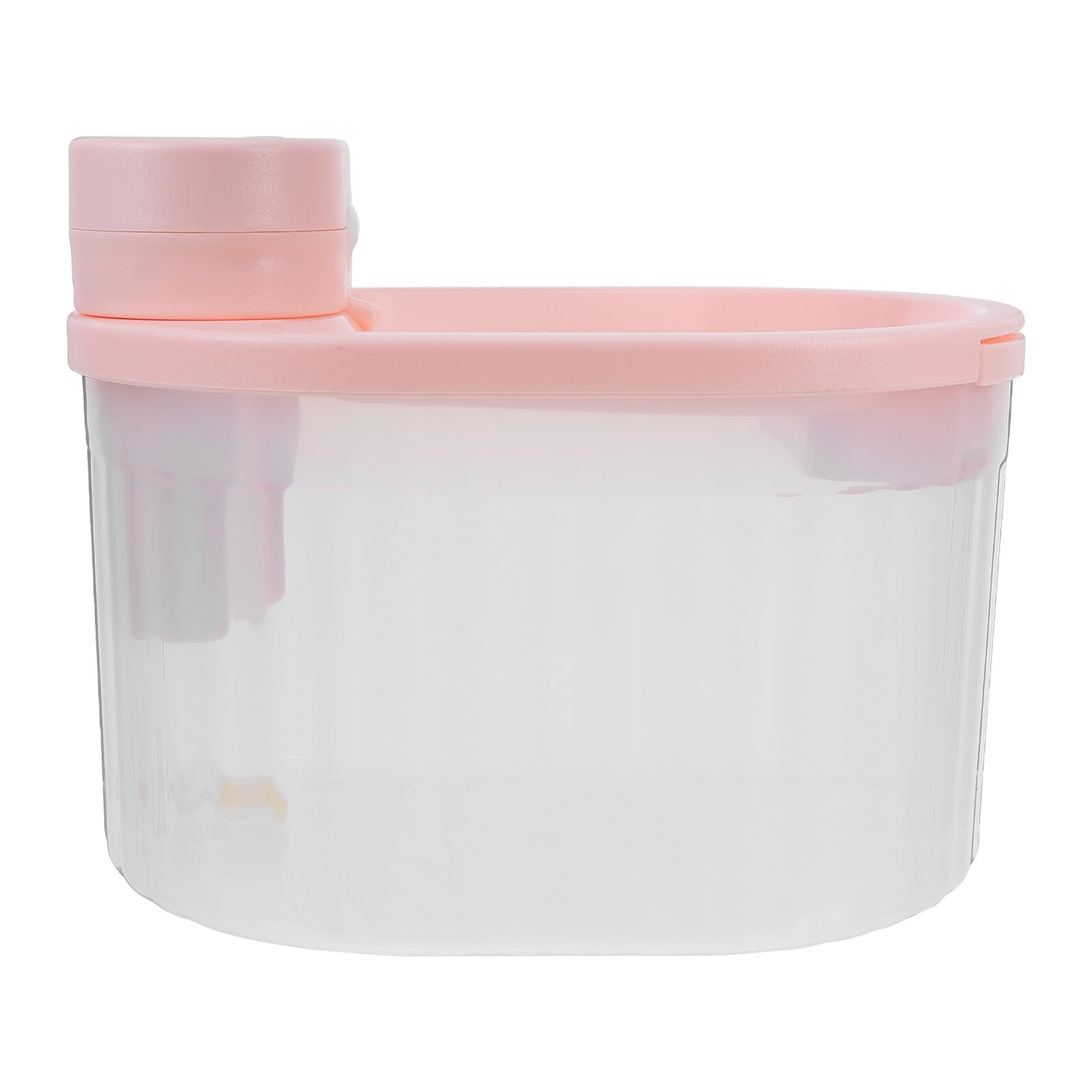Fontanella per Gatti e Cani senza Fili con Sensore di Movimento Intelligente Dispenser Acqua Pet con Circolazione Continua e Design per Acqua e Pulita Rosa