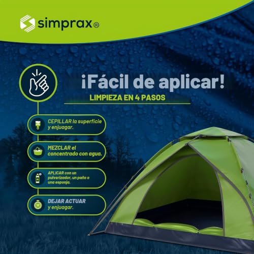 Gewebe Reiniger detergente biodegradable de 2,5 L para toldos residenciales 3