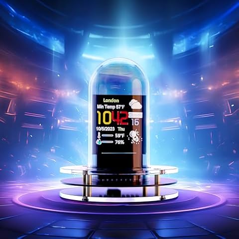 MOSHOU Nixie Tube Clock Cover