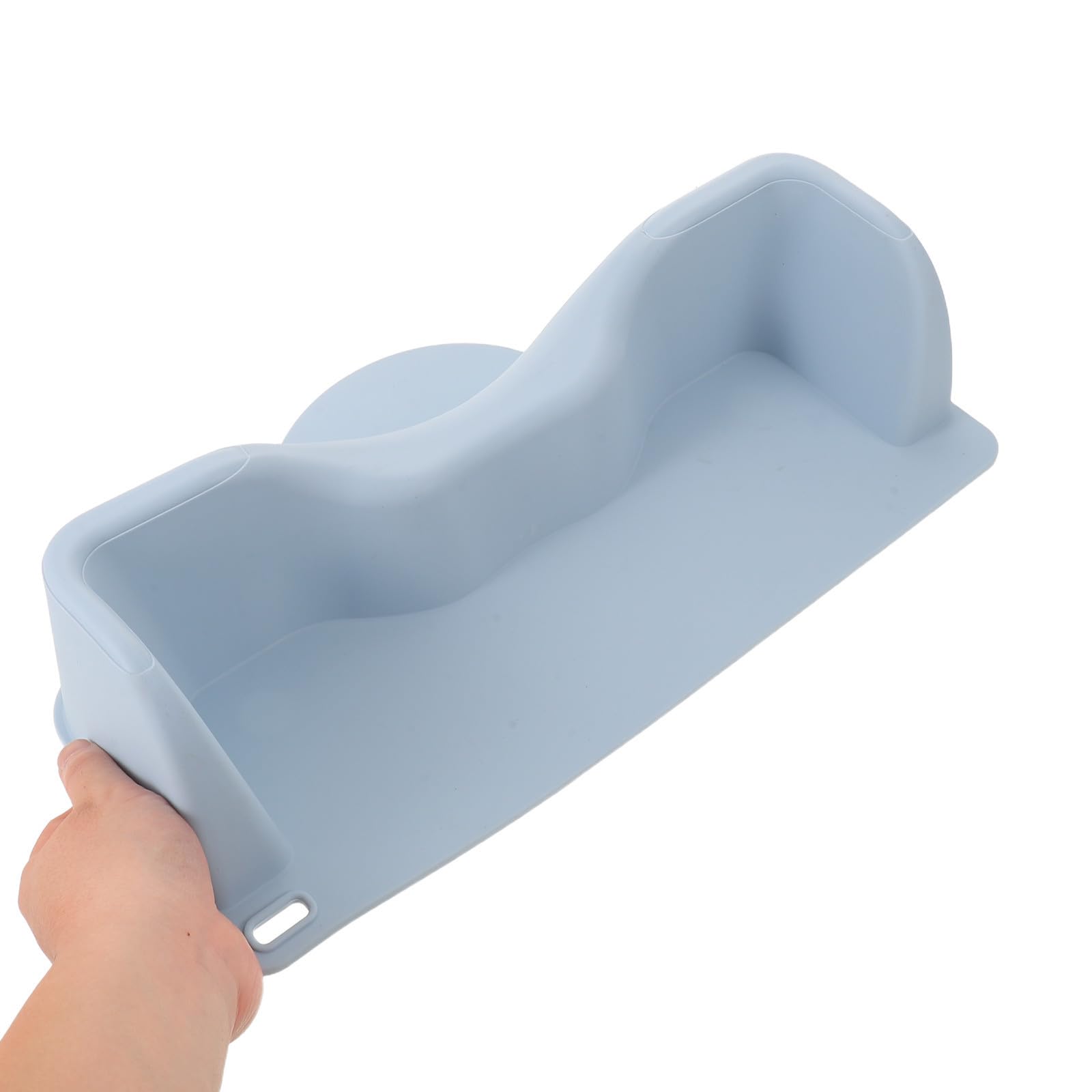 Lavacabezas Portátil de Silicona, Soporte Ergonómico