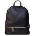 Bottega Carele Zaino Donna in vera pelle made in Italy BC714 (Nero)