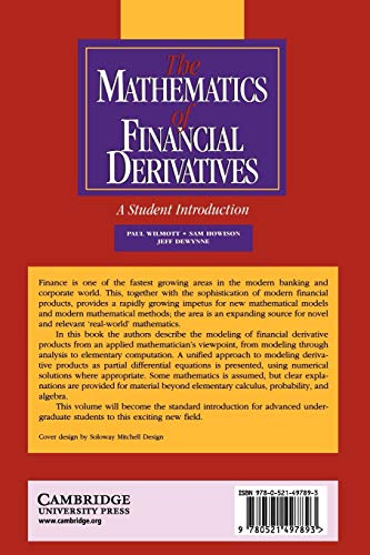 Image of The Mathematics of Financial Derivatives: A Student Introduction