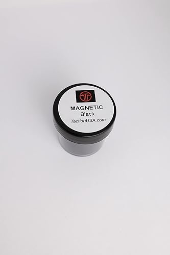 Miniatura 4 de Taction Polvo magnético negro profesional para huellas dactilares, policía, CSI, recipiente de 1 onza, para huellas dactilares latentes (con