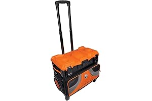 Klein Tools Packout: 55473RTB Rolling Tool Bag, Tradesman Pro Tool Master