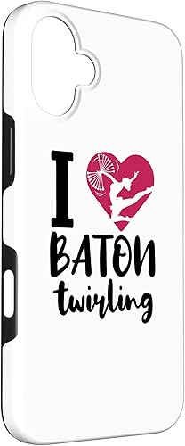 Miniatura 57 de Funda para iPhone 13 I Love Baton Twirling Majorette Baton Twirler