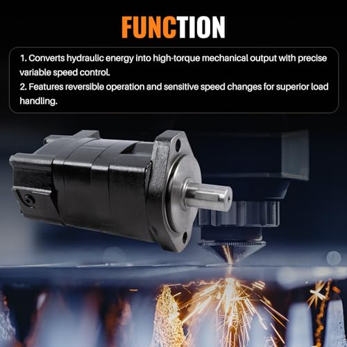 Image of 104-1005-006 Hydraulic Motor Compatible with Eaton Char-Lynn 2000 Series Replace 104-1005, 1041005006, 1041005, TF0195MS020AAAA