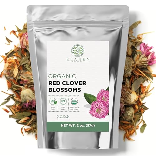 ELANEN Organic Red Clover Blossoms