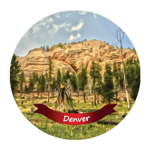 Vinyl Wall Quotes Stickers Denver City Landscape...