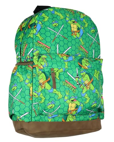 INTIMO TMNT Backpack Nickelodeon Teenage Mutant Ninja Turtles Mayhem Character Kids School Bookbag Leonardo 16