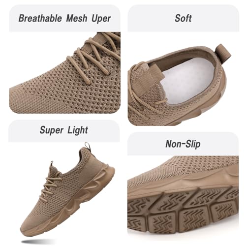 Image of DLWKIPV Womens Walking Shoes Slip On Sneakers Tennis Shoes Running Sport Workout Gym Shoes Athletic Non Slip Lightweight Breathable Fashion Casual Shoes for Travel Work