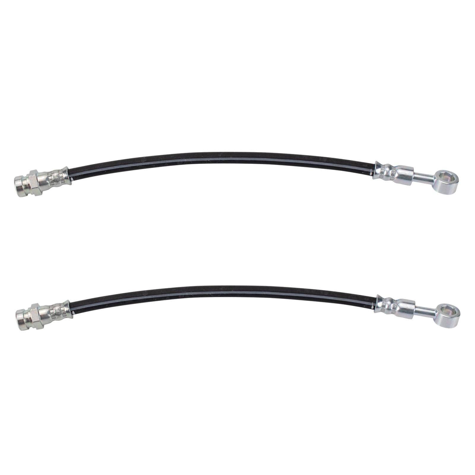 TRQ Rear Brake Hose Set