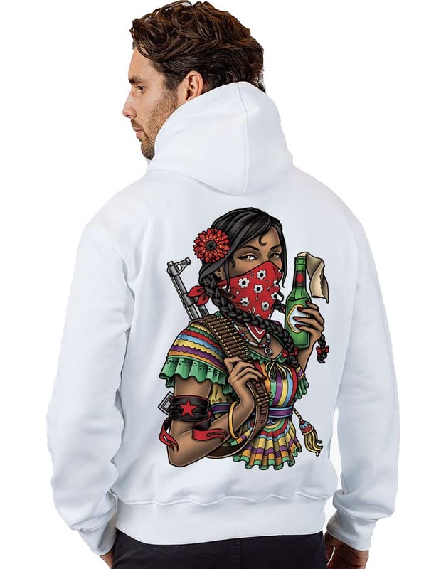 Image of VLAM Back Printed Women Stylish Design Unisex Hoodie