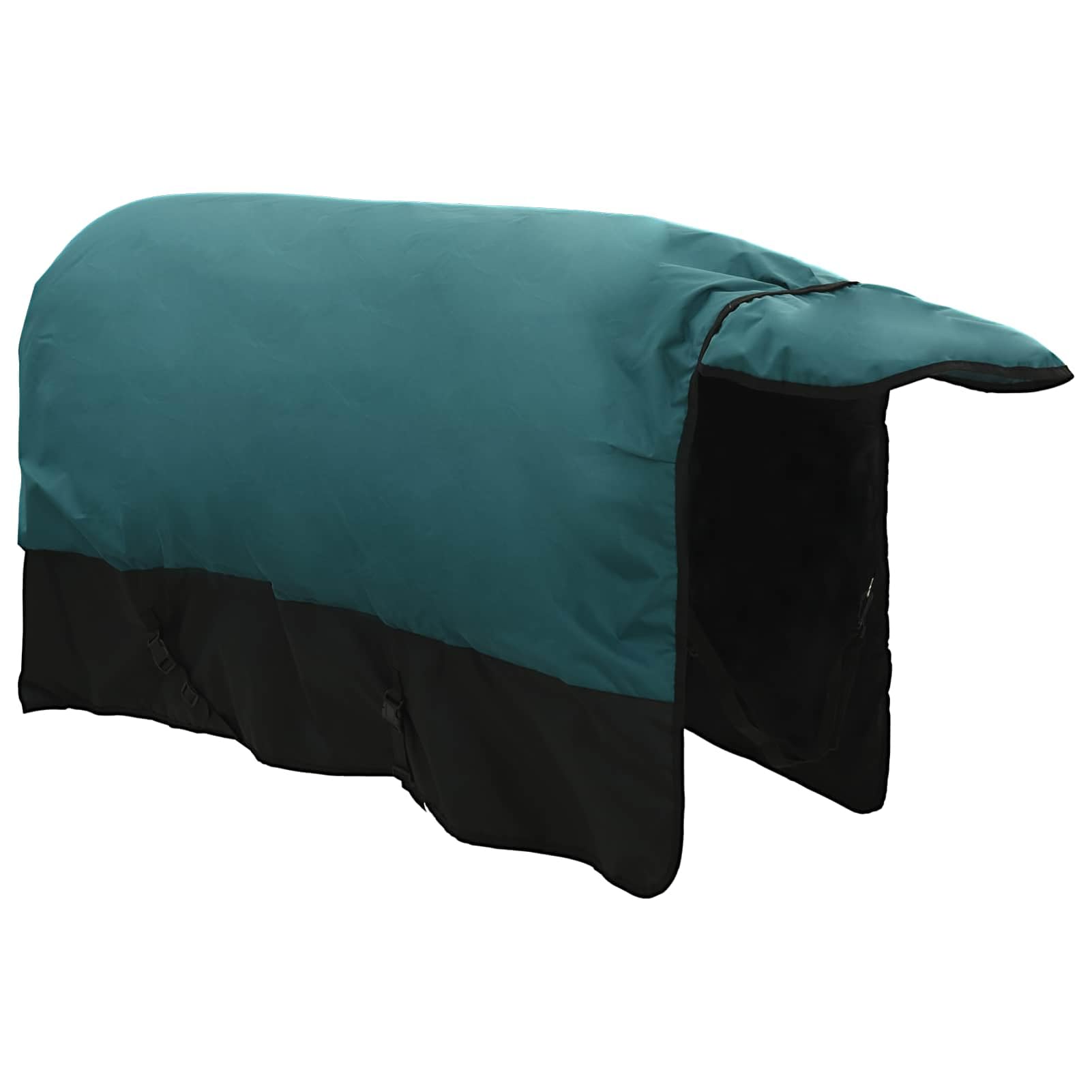 Gecheer Coperta per Cavalli Impermeabile, Coperta Antivento in Poliestere 105 cm per Protezione da Pioggia e Freddo per Equitazione e Scuderia