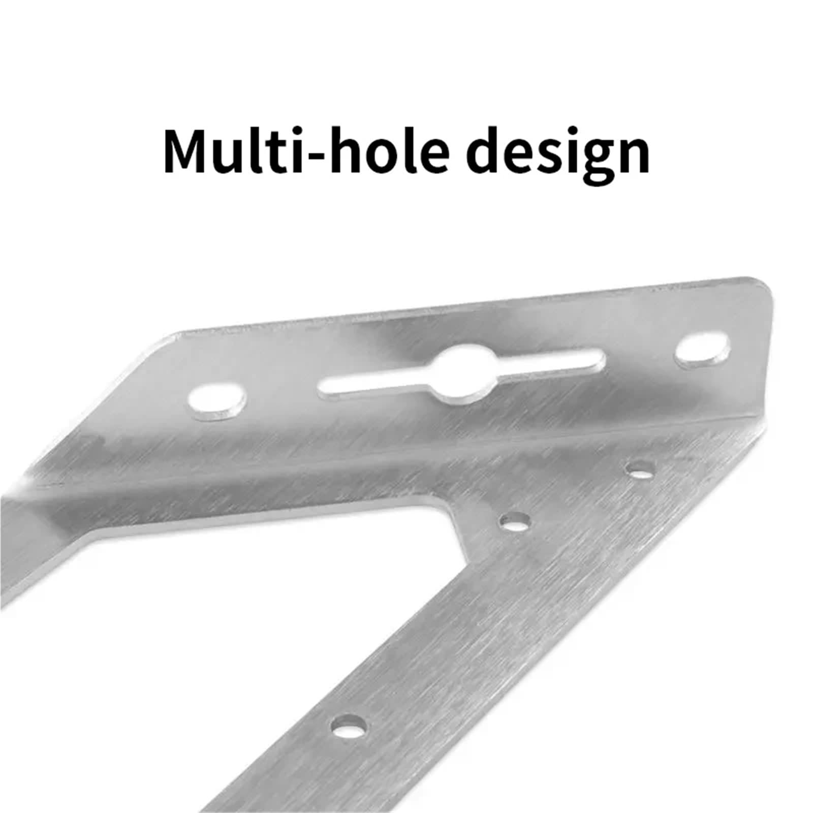 Winkelverbinder Hochleistungs-Multifunktions-Edelstahl-Hardware-Zubehör for große Möbelplankenverbinder(3pcs)