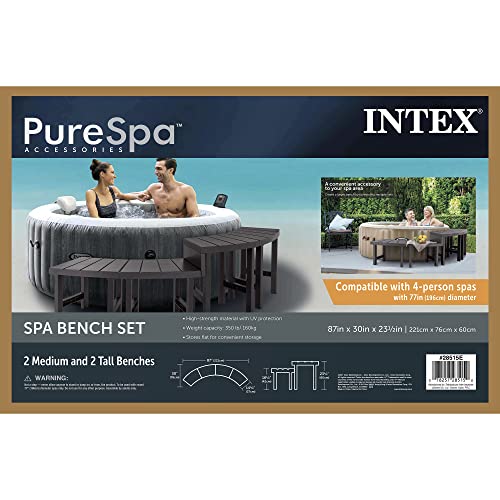 Portable Inflatable Hot Tub 4-Person
