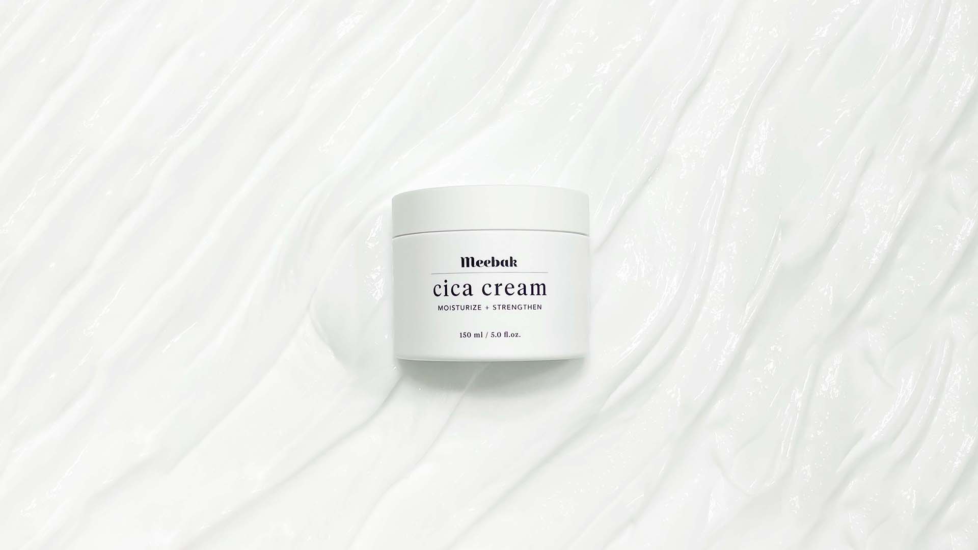 Amazon.com: Meebak Cica Cream | Daily Repair Moisturizer with