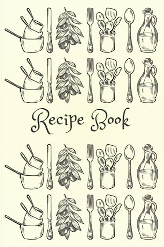 Recipe Book: Recipe book, for busy budding cooks, ready to fill in your home cooked recipes