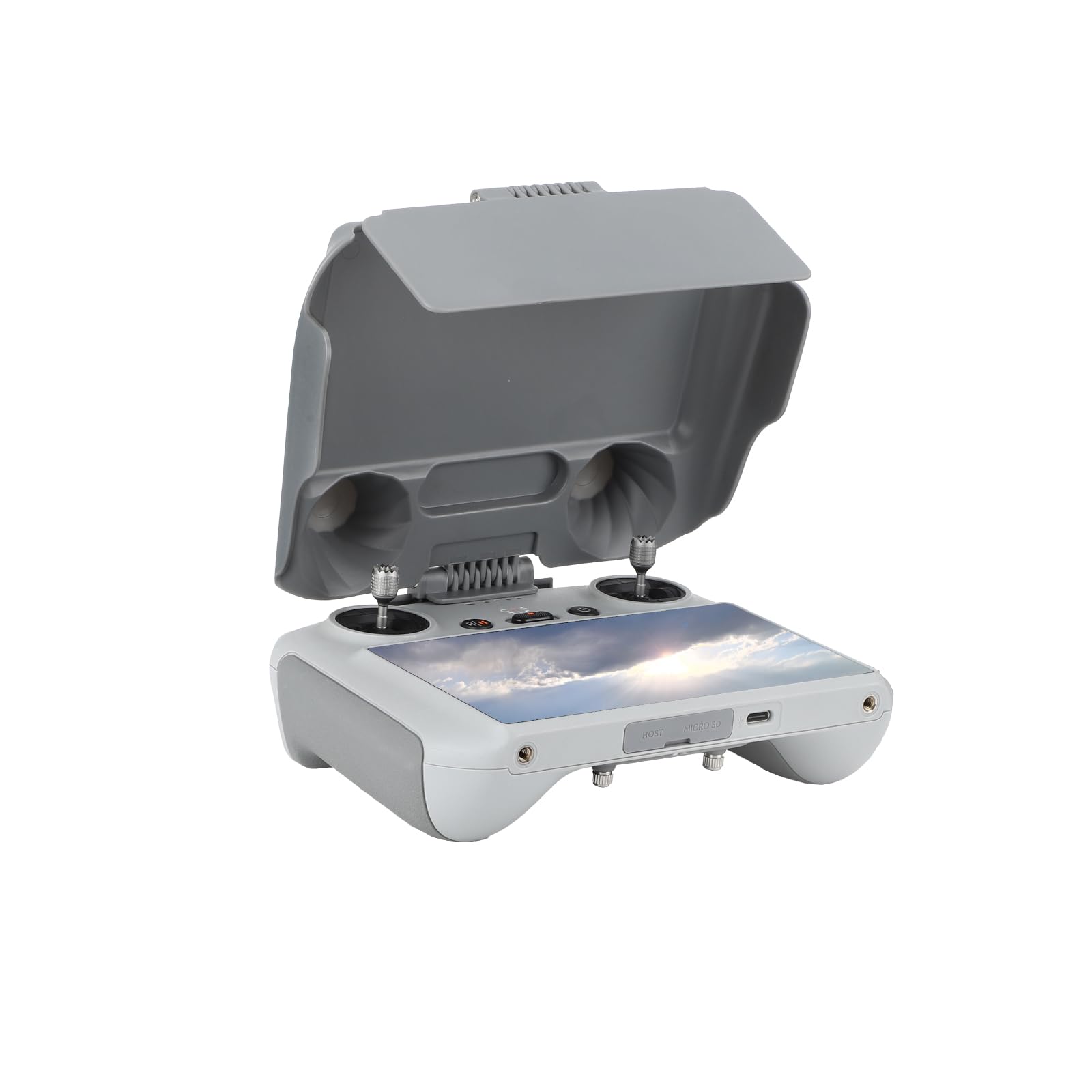 2 en 1 Pare-Soleil Réglable pour DJI Air 3 RC Mini 3 Pro RC Housse Etui de Protection pour DJI RC Télécommande Protecteur Protective Cover for Controller (for RC)
