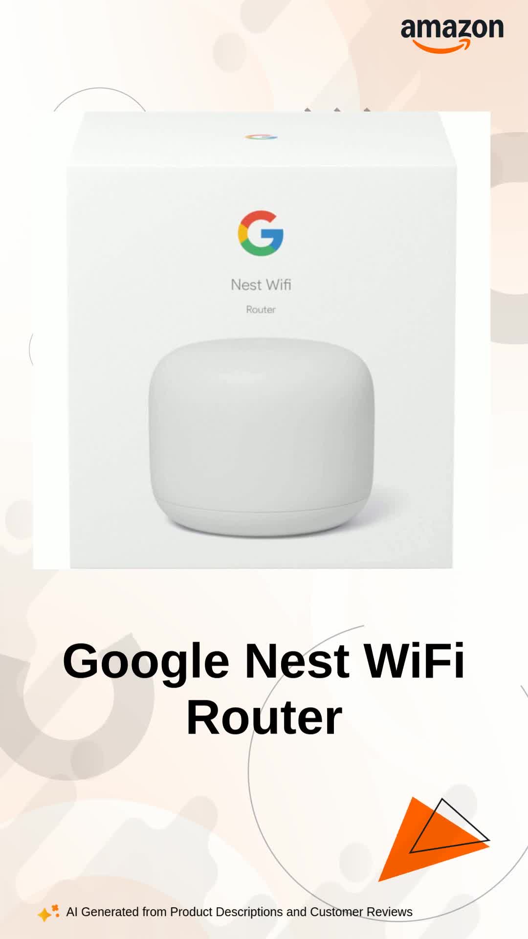 Google Nest WiFi Router AC2200 Mesh System