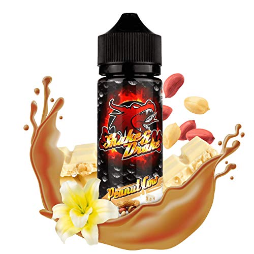 Riccardo DIY Longfill e-Liquid Shake and Drake, Peanut Cow, 70% VG/30% PG, zum Mischen mit Base Liquid für e-Zigarette…