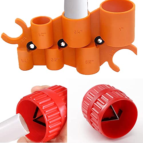 Au.Hbogt GAUGE PIPE 1/4'' - 1'' Depth Gauge And Pipe Deburring Tool Kit thumb #6