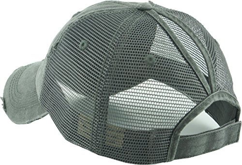 Image of Classic Plain Ponytail Messy High Bun Headwear Adjustable Cotton Trucker Mesh Glitter Hat Baseball Cap