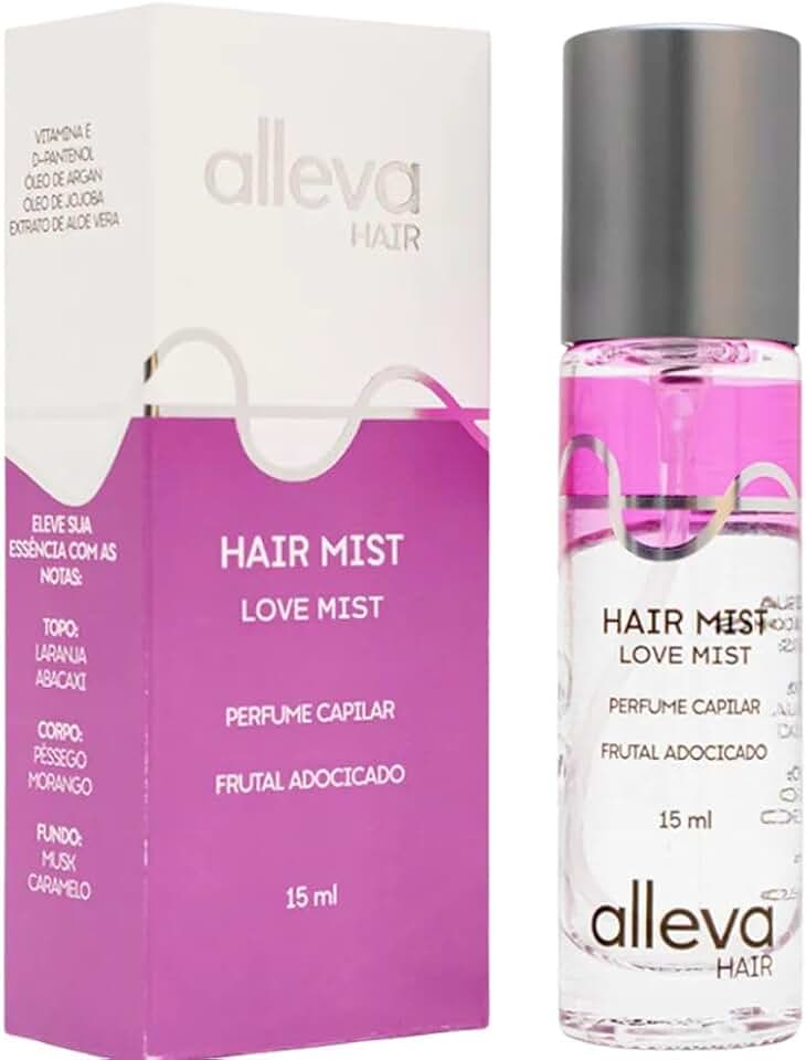 ALLEVA PERFUME CAPILAR LOVE MIST 15ML