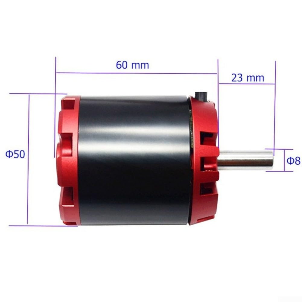 Moteur de skateboard sans balais 24 V Capteur 1800 W 270 KV
