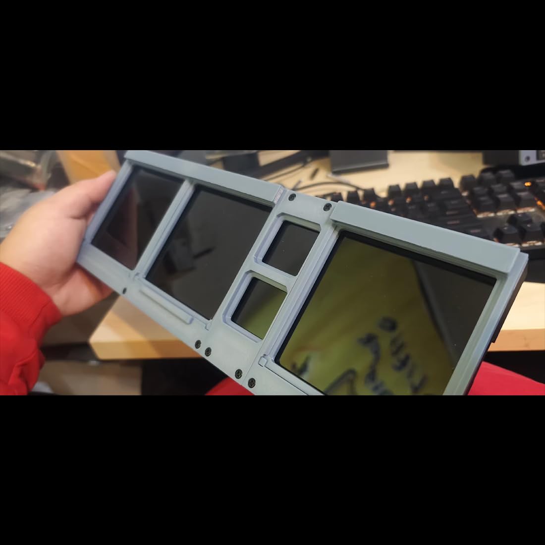 TinyWizTo D106 12.6 Inch Display für MSFS 2020/2024, kompatibel mit Fenix, PMBG, FBW NEOV2, Home Simulation Cockpit Panel